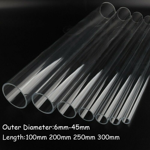 Acrylic tube clear plastic - clear,