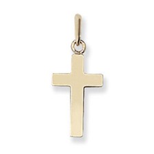 9ct Yellow Gold Cross Pendant
