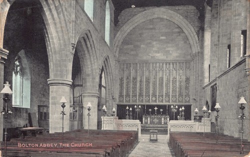 Postcard interior bolton - -,