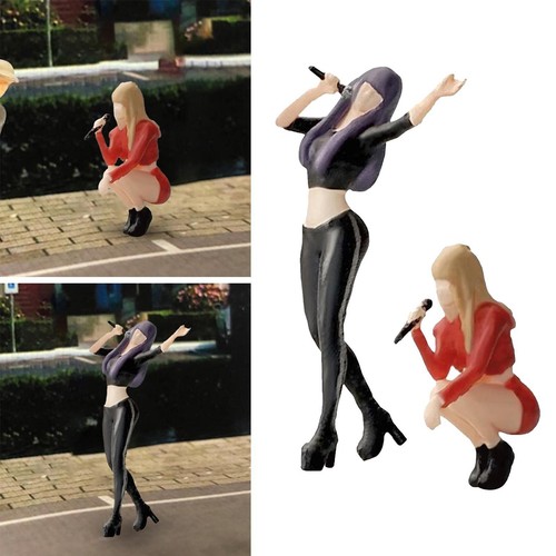 Resin figures tiny people - resin,