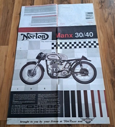 Vintage norton manx 40 - vintage,