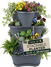 Stackable Strawberry Planter