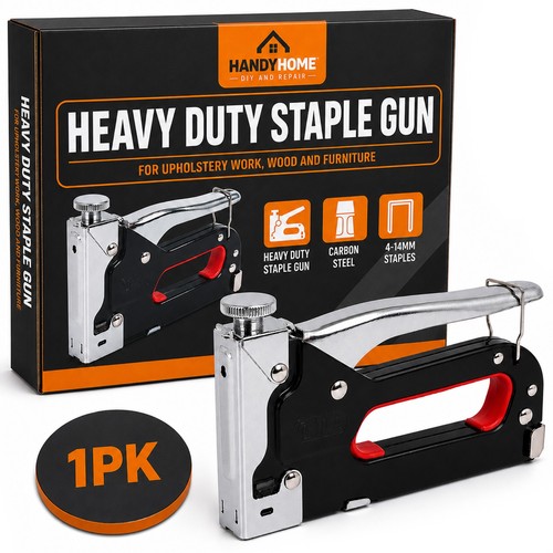 Heavy duty staple - staple, gun