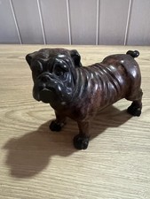 English British Bulldog Statue