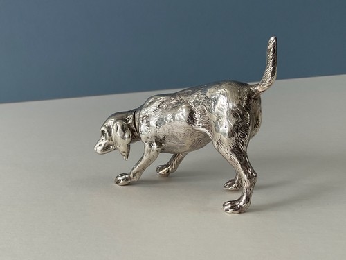 Antique solid silver novelty - antique,