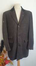 BUTLER & WEBB Mens Brown Tweed