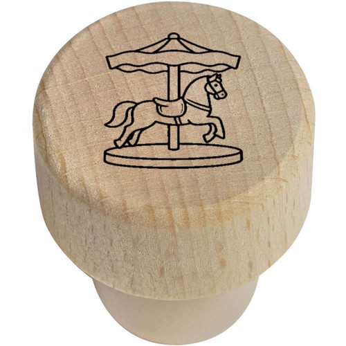19mm carousel horse - 19mm, wooden