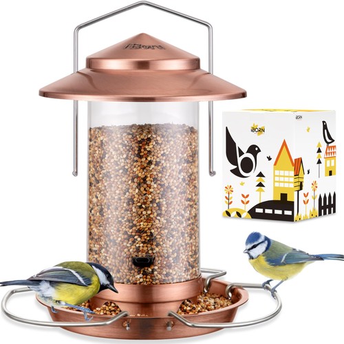 Bird feeder metal - feeder,