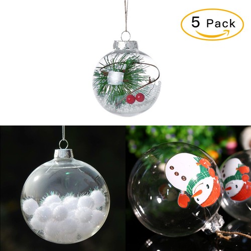 Clear glass christmas - glass,
