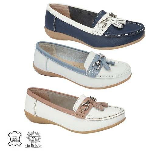 Ladies leather tassel - leather, womesn