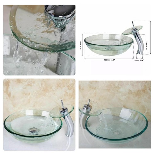Luxury bathroom glass basin - bathroom,