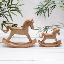 Vintage wooden small rocking - vintage,