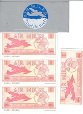 Vintage 1980s Paper UK Air