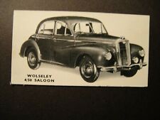 KELLOGGS CORNFLAKES MOTOR CARS # 8 WOLSELEY 4/50 SALOON