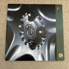 MG MGF Car Sales Brochure 1996