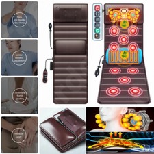 30 Mode Full Body Electric Massage Shiatsu Massager Mat Mattress Pad with Headed