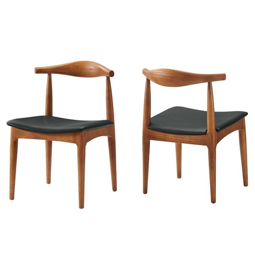Elbow style dining chairs - 2,