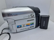 Samsung VP-DC161 Handheld DVD-RW Camcorder Silver Tested