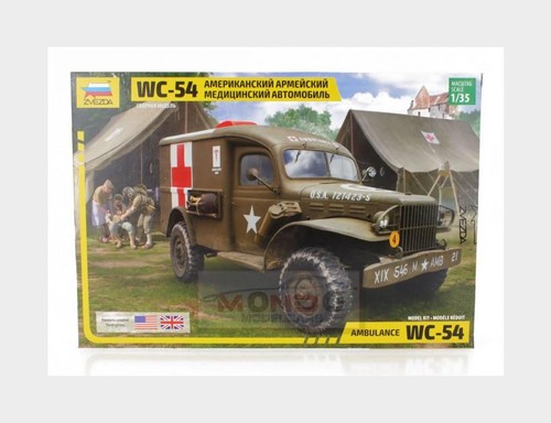 Zvezda dodge wc54 - 1:35,