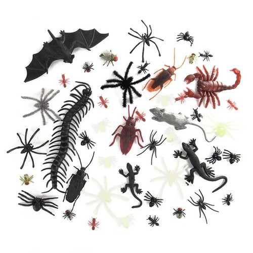Pack halloween fake insect - pack,