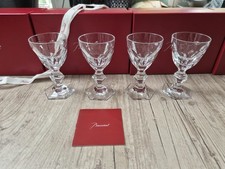 Baccarat Harcourt 1841 Sherry Wine Goblet Number 5 - Open but Not Used X 4