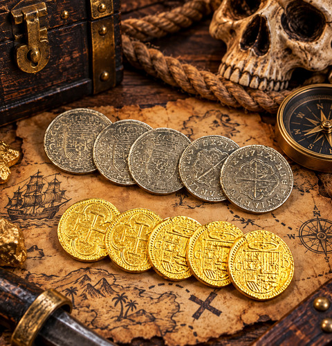 Bag pieces eight gold - bag,