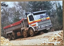 SCANIA  P82 M8 x 4RSi TIPPER