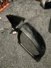 RANGE ROVER EVOQUE DRIVERS WING MIRROR DRIVER RIGHT SIDE BLACK 