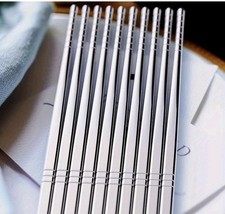Stainless Steel Chopsticks 5 Pairs Reusable Metal Lightweight Easy To Use