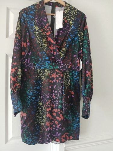 Little mistress wrap dress - little,
