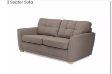 DFS 3 Seater Sofa In Grey