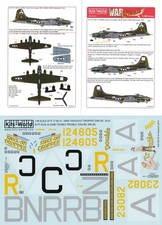 KITS WORLD DECALS 1/48 B-17F Flying Fortress 333rd BS 94th BG 303rd BG (USAAF)