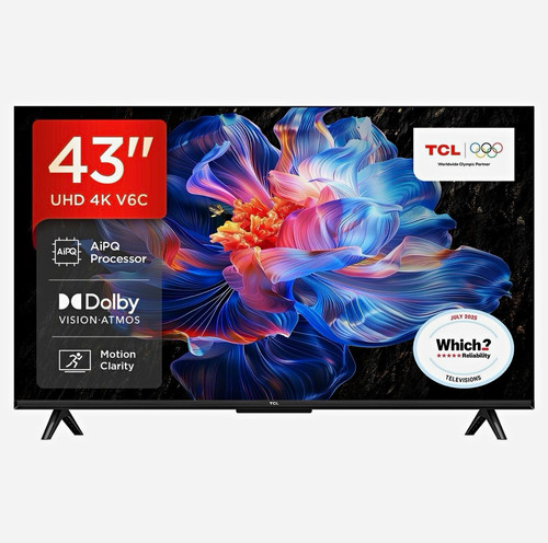 Tcl v6c 43in - 4k, smart