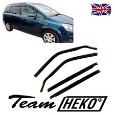 Heko Wind Deflectors For Vauxhall Zafira B Mk2 2005-2011 4PCs Tinted