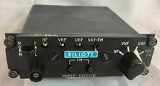 Vintage RAF, 'Elliott' Aircraft Cockpit Communications / Radio Switch / Avionics