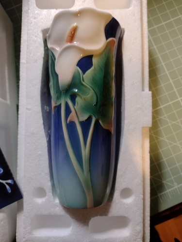 Calla lilly vase franz - calla, vase,