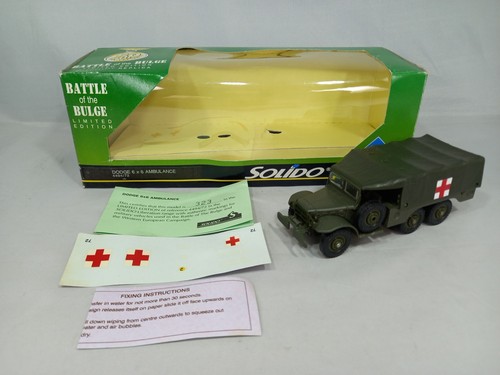 Solido dodge 6x6 army military - dodge,