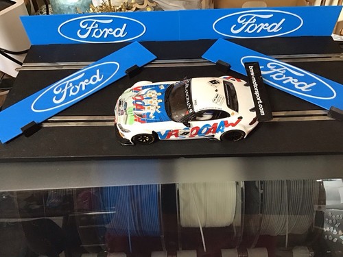 Scalextric slot car - car, ford