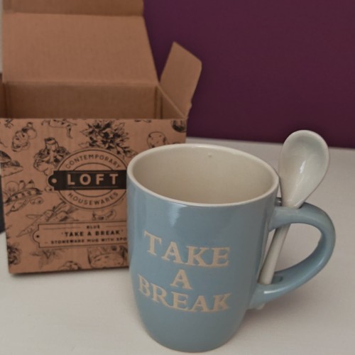 Loft take break blue white - take,