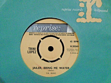 TRINI LOPEZ " JAILER, BRING ME WATER " Or.UK  REPRISE EX+ COND.IN Or. SL.