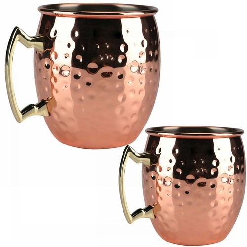 2pc copper plating mug - copper, cup