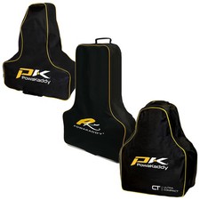 PowaKaddy Golf Trolley Travel Cover Black Cart Carry Case Bag Freeway Compact