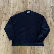 Stone Island  Crew Neck Stellina Knit / Black / Large