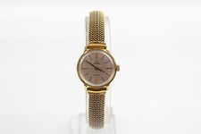 Omega De Ville Vintage Ladies Gold Tone Watch Hand Wind Working