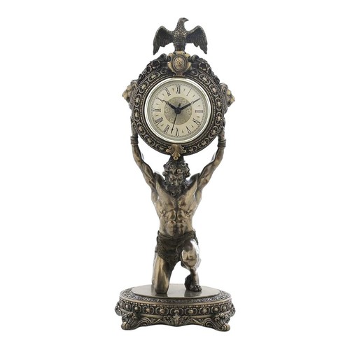 Atlas titan clock décor greek - titan,