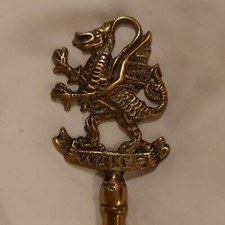 Antique Shoe Horn Solid Brass