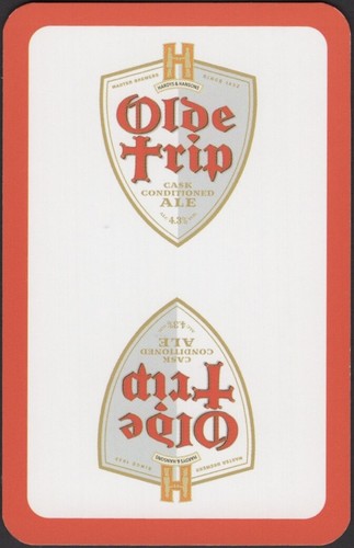 Playing cards single - card, old