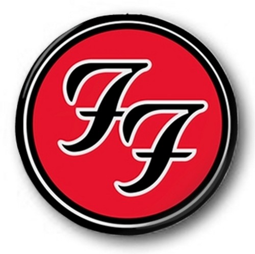 Foo fighters logo 25mm - -, 1"