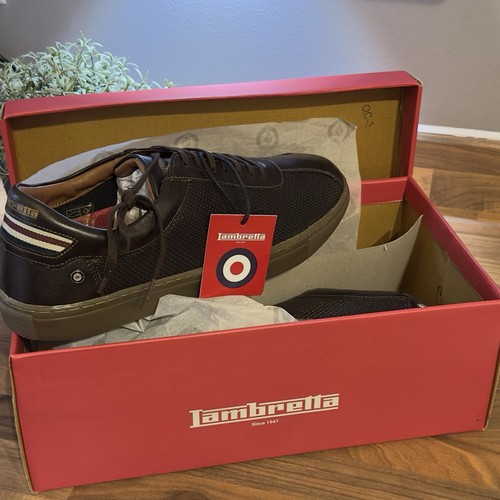 Lambretta polter trainer shoes - lambretta,