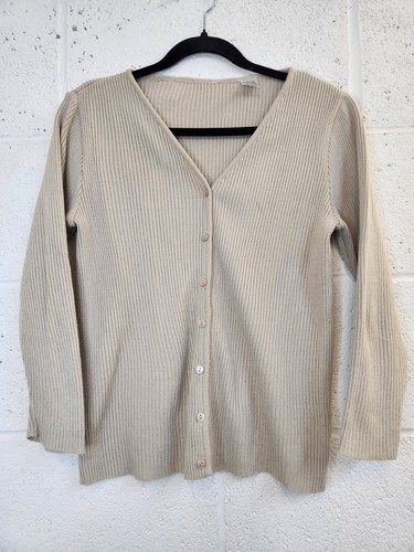 Redoute womens beige ribbed - la,